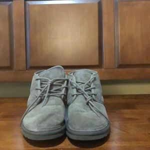 Men’s UGG grey/brown boots size 11